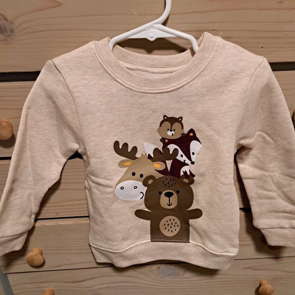 Garanimals- Woodland Creature Sweatshirt- 24 month- NWT